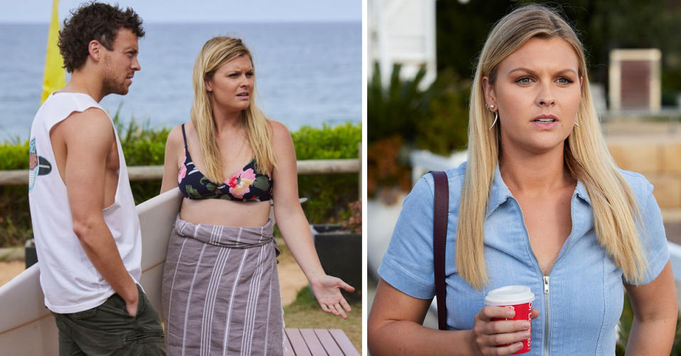 Home and Away star Sophie Dillman has revealed how long she wants to stay on the show. Photo: Seven