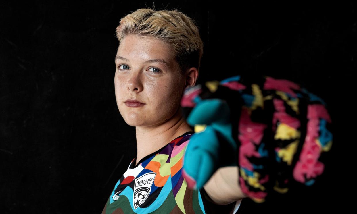 <span>Adelaide United and Young Matildas player Grace Wilson has come out as non-binary. </span><span>Photograph: Adelaide United</span>