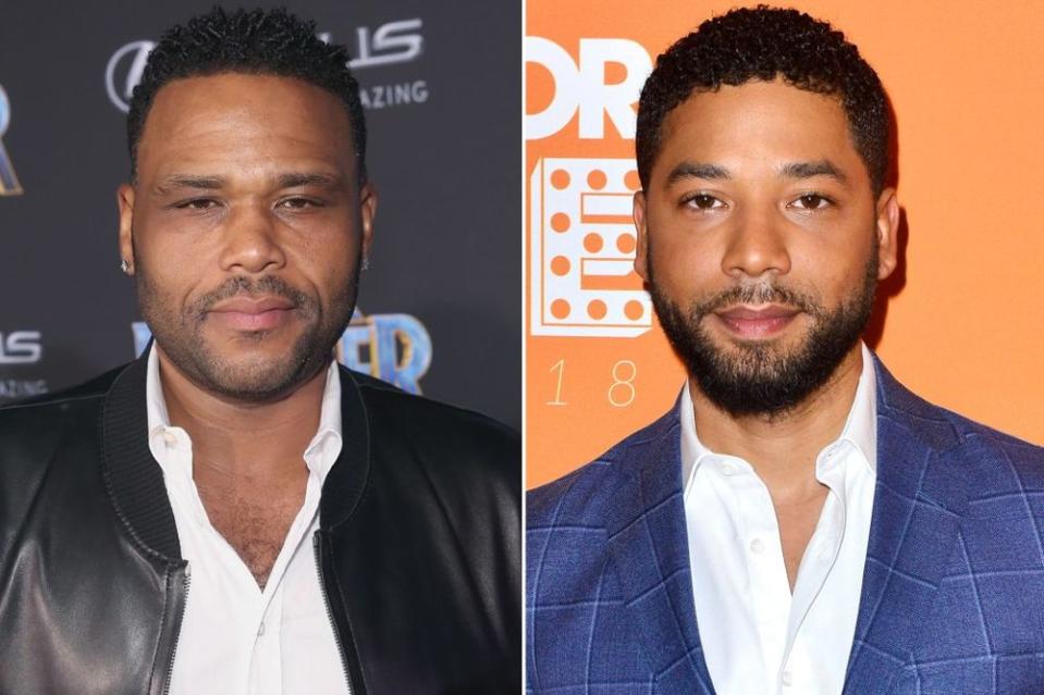 Anthony Anderson, Jussie Smollett | Jesse Grant/Getty Images; Jerod Harris/Getty Images