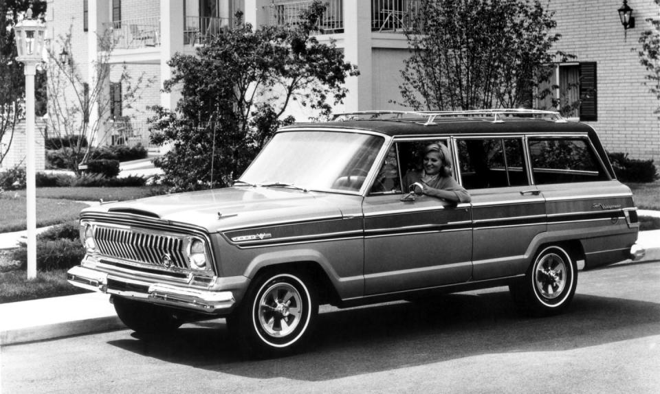 <p>The Wagoneer’s chassis used traditional live axles and leaf springs, but it sat lower than any other 4WD vehicle and rode more smoothly, too. Jeep even developed a short-lived (and very rare) independent front suspension (combined with 4WD) as an option decades ahead of anyone else. Early trucks had an overhead cam inline six-cylinder, but V-8s were most popular. Since the Jeep brand was owned by a variety of automakers (Willys/Kaiser, then AMC, then Chrysler), it got V-8s from Buick, AMC and Chrysler. In 1974, Jeep introduced its smart Quadra-Trac all-wheel-drive system that allowed the driver to avoid shifting in and out of 4WD when driving on varied surfaces. Wagoneer’s popularity peaked in 1978 when it sold for around $20,000—Cadillac money back then.</p>