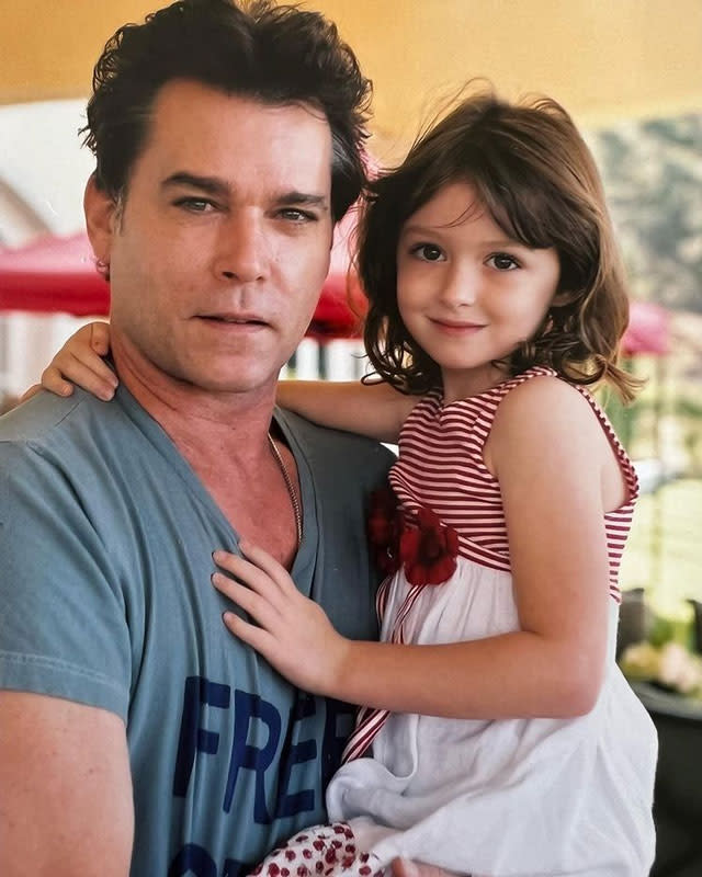 Ray Liotta y su hija Karsen Liotta