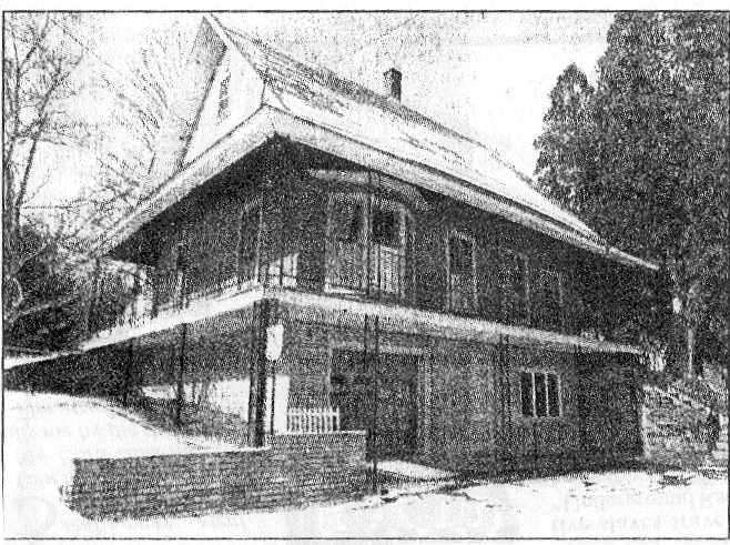 The Nathaniel Kinyon house in Chenango Forks was a stop on the Underground Railroad.