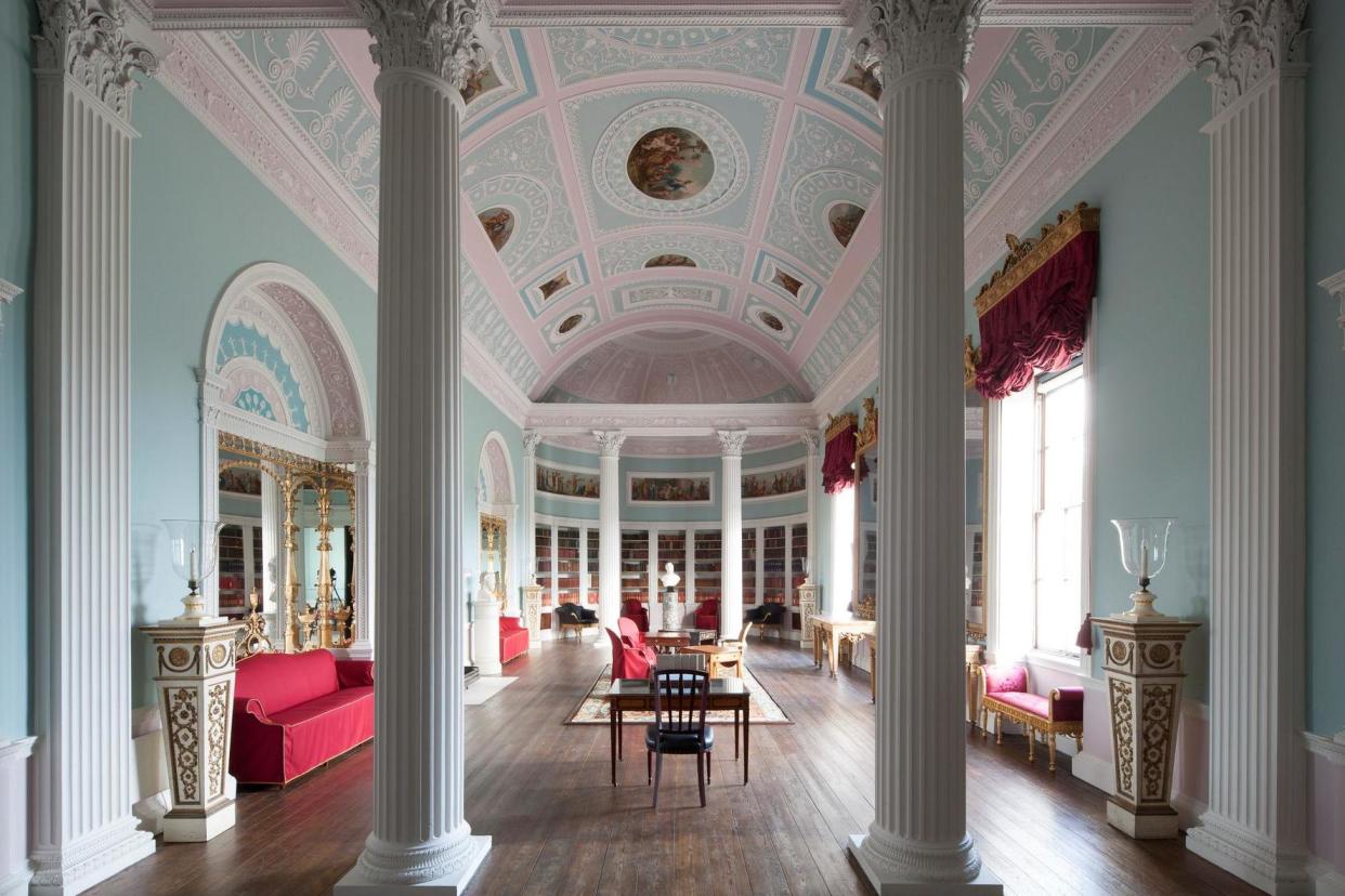 Library chic: Kenwood has been showing off its treasures for hundreds of years: English Heritage