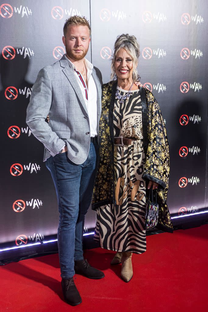 MADRID, SPAIN - OCTOBER 09: Pedro Luis Llorente and Miriam DÃ­az-Aroca attend to the premiere of the third anniversary of the show Wah on October 09, 2024 in Madrid, Spain.  (Photo by David Benito/Getty Images)