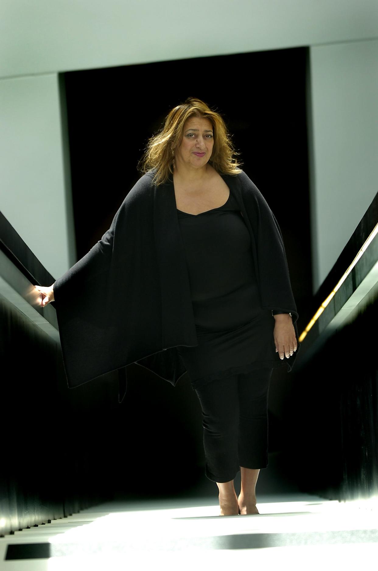 Architect Zaha Hadid designed the Contemporary Arts Center building.