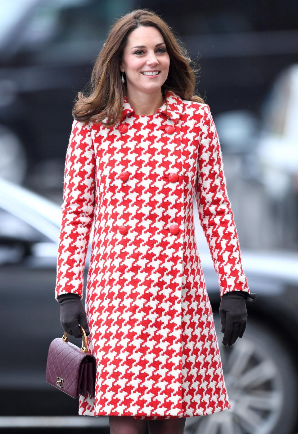 Catherine, Duchess of Cambridge visits the Karolinska Institute to meet with academics and practitioners to discuss Sweden’s approach to managing mental health challenges during day two of their Royal visit to Sweden and Norway on January 31, 2018 in Stockholm, Sweden