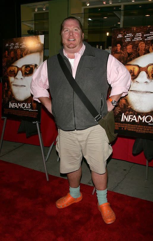 Mario Batali in his Crocs. (Photo: Jim Spellman/WireImage)