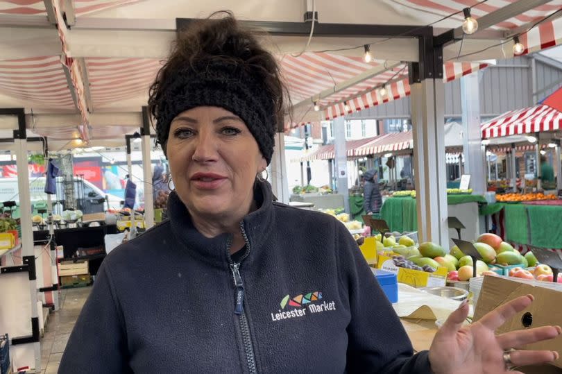 Vicki Morris, Leicester market trader