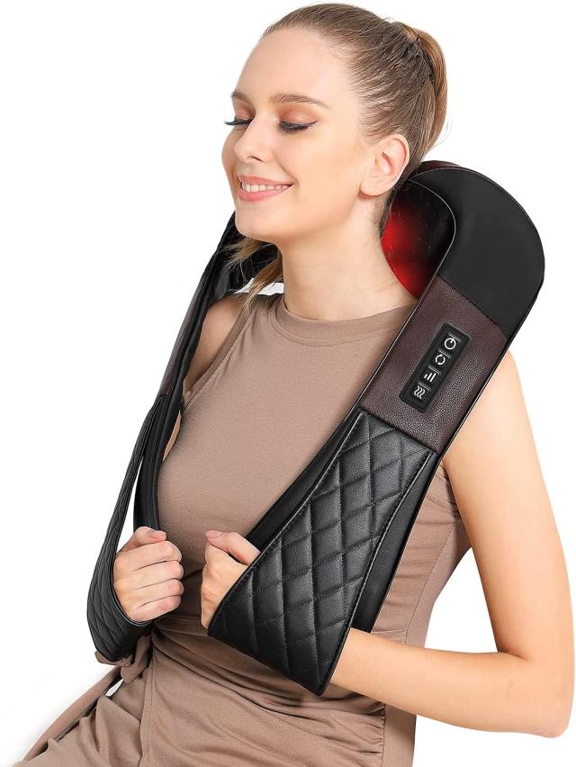 VIKTOR JURGEN Shiatsu Neck and Back Massager with Heat, Deep