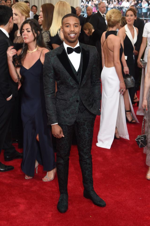 Michael B. Jordan and Other Male Celebrities in Harnesses - Bib Louis  Vuitton Red Carpet Trend
