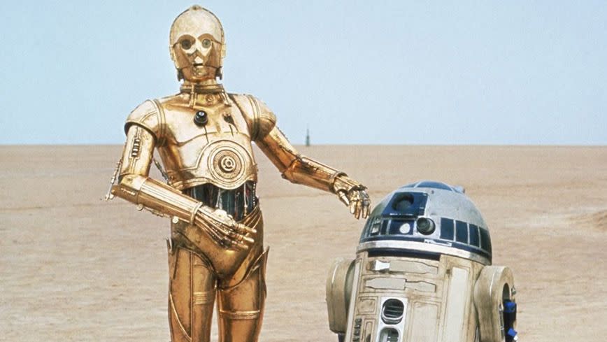 C-3PO and R2-D2 are here to help! Photo: LucasFilm