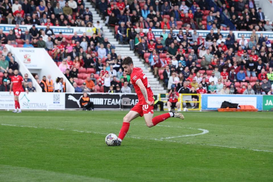 Devoy has another year on his MK Dons contract <i>(Image: Andy Crook)</i>