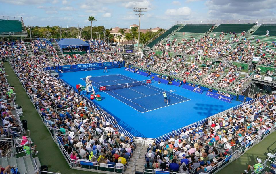 This year's Delray Beach Open will be held from Feb. 9 to 18 and feature professional tennis, legends, events and more
