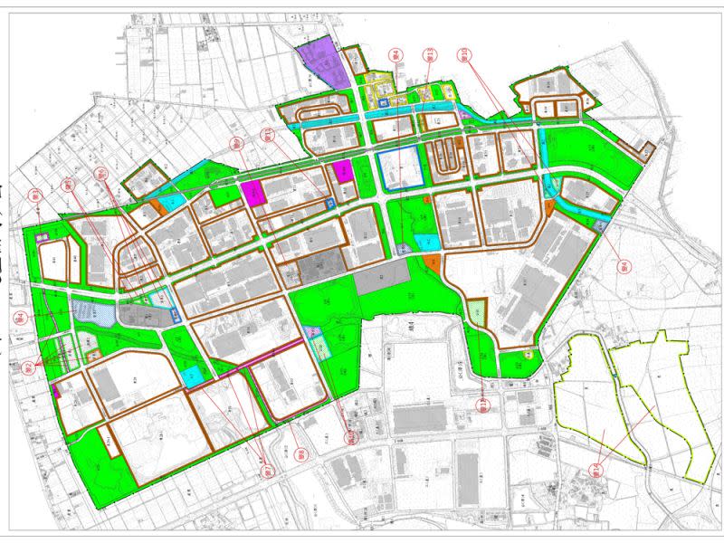 ▲第四次通盤檢討變更南科園區特定區計畫（圖／台南市政府都市發展局提供）