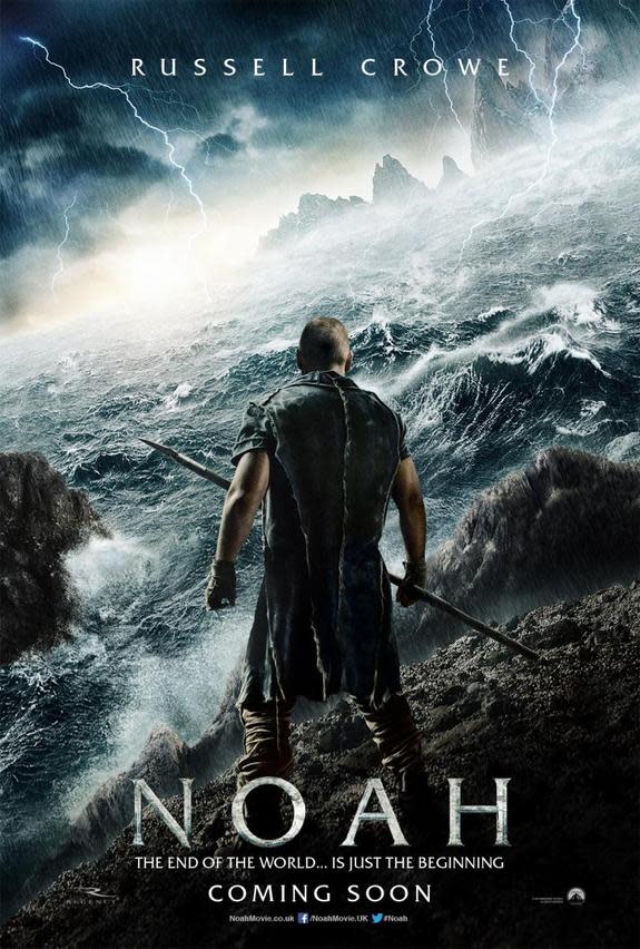 Noah, played by actor Russell Crowe, hit movie screens in 2014.