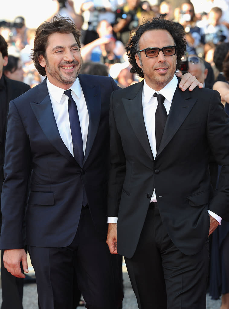63rd Annual Cannes Film Festival 2010 Closing Ceremony Javier Bardem Alejandro Gonzalez