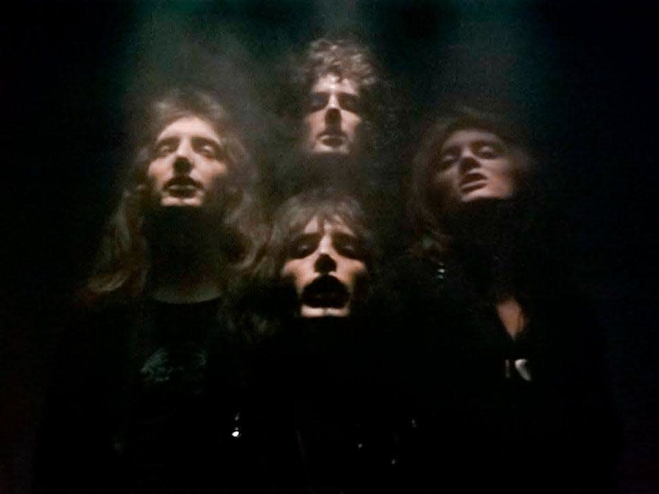 Video for Queen's "Bohemian Rhapsody."