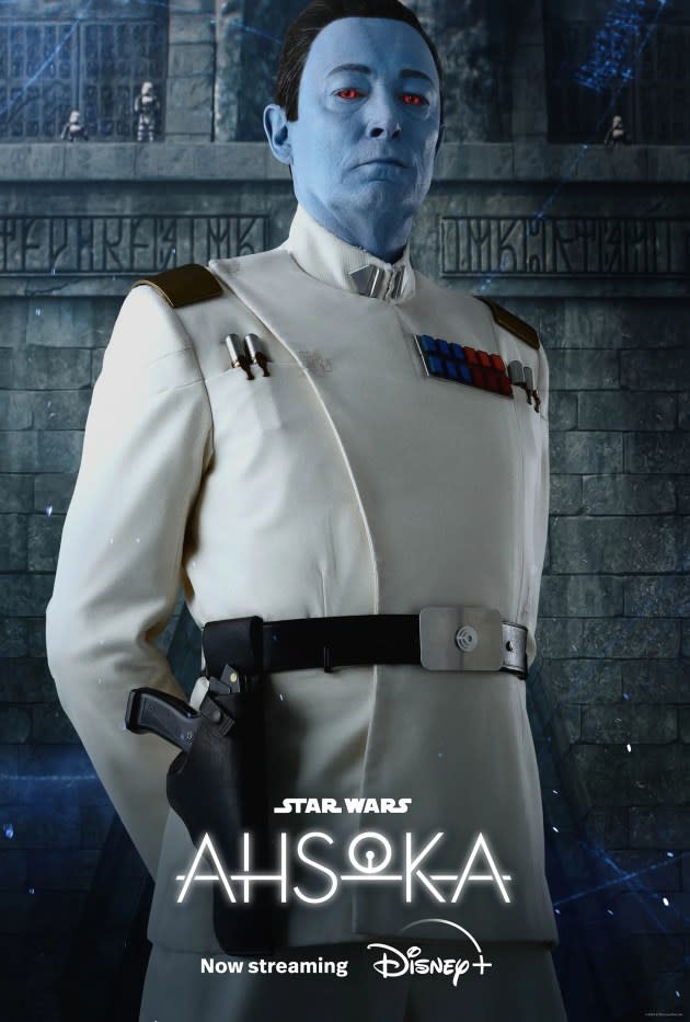 Grand Admiral Thrawn in “Ahsoka” (Lucasfilm)