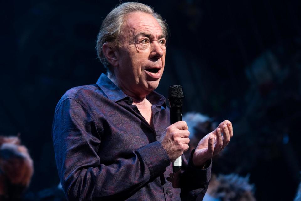 Andrew Lloyd Webber in New York City last year: Getty Images for CATS