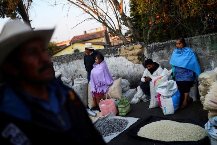 FILE PHOTO: Mexico inflation eases slightly, central bank still seen hiking rates