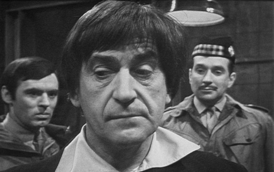 Patrick Troughton in Doctor Who: Web of Fear, one of the long-lost episodes tracked down to a storeroom in Nigeria - BBC/PA Wire