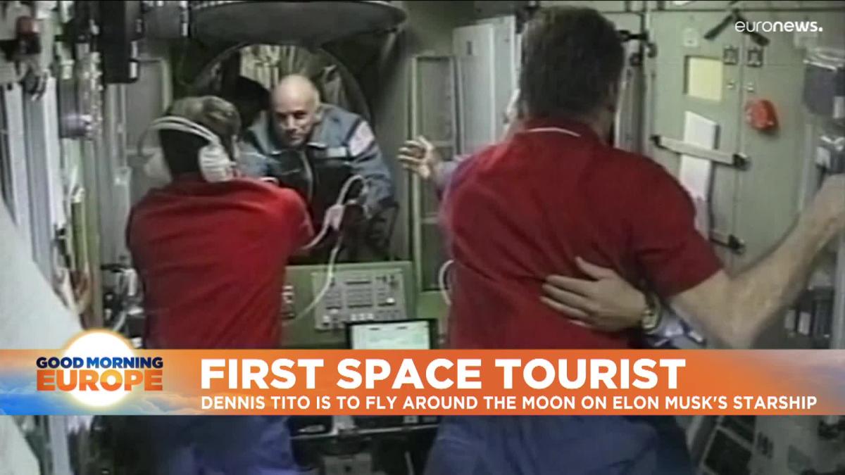 world's first space tourist age