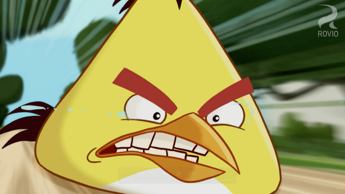 angry birds toons chuck