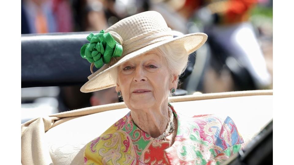 Princess Alexandra in a carriage