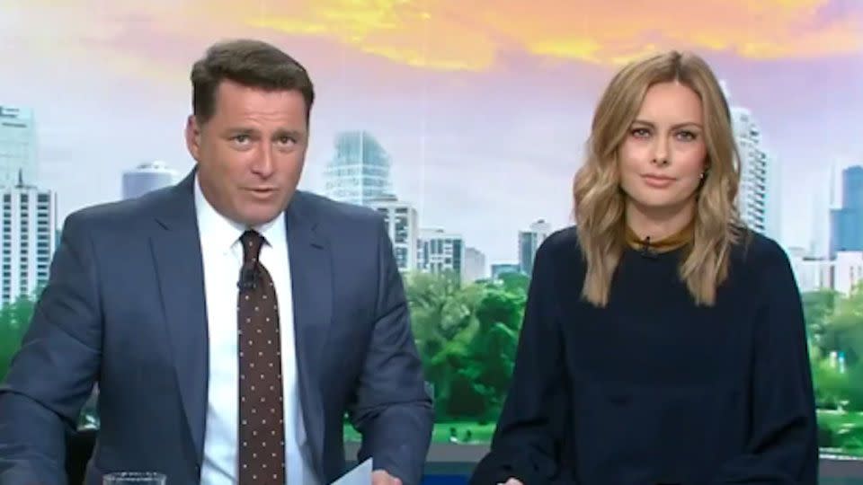 Karl Stefanovic and Allison Langdon Today show debut