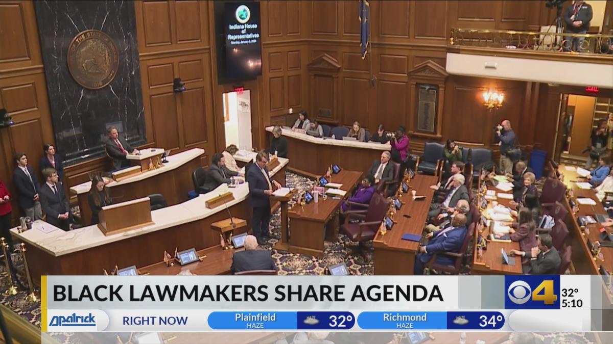 Indiana Black Legislative Caucus introduces 2024 legislative agenda