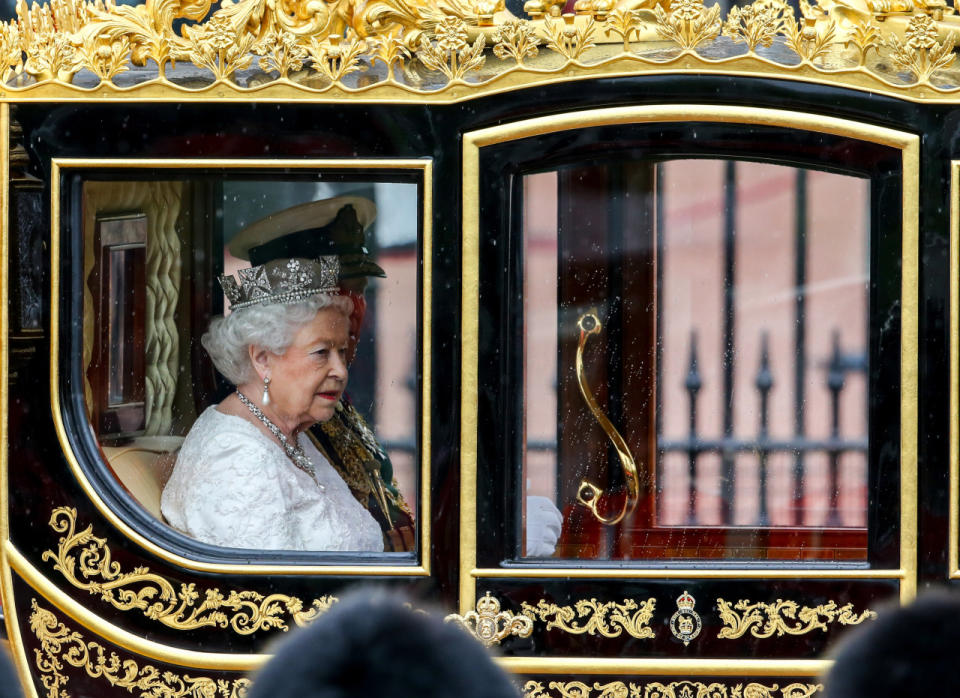 The Queen En Route