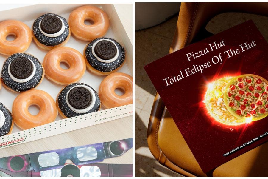 ¡Krispy Kreme, Wendy’s, Pizza Hut y más! Estás marcas lanzan promociones para disfrutar del eclipse solar en San Diego