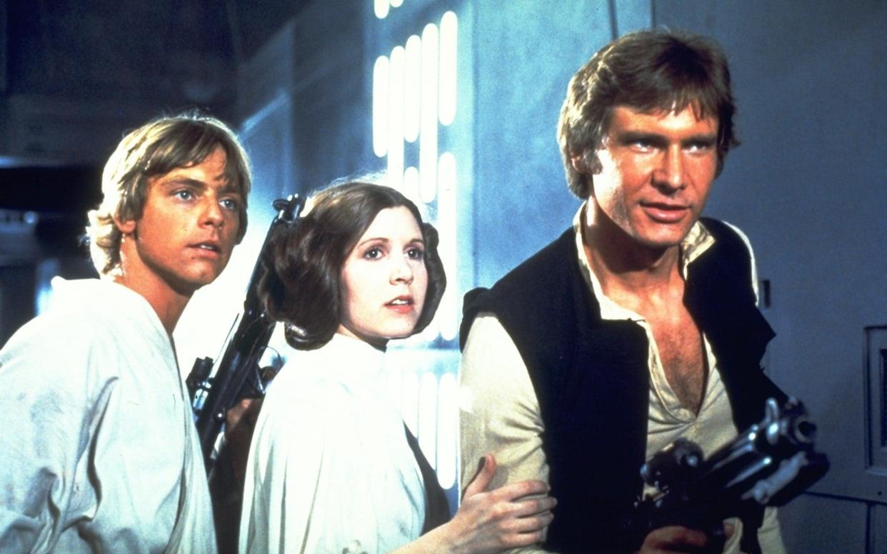 Star Wars: Mark Hamill, Carrie Fisher and Harrison Ford