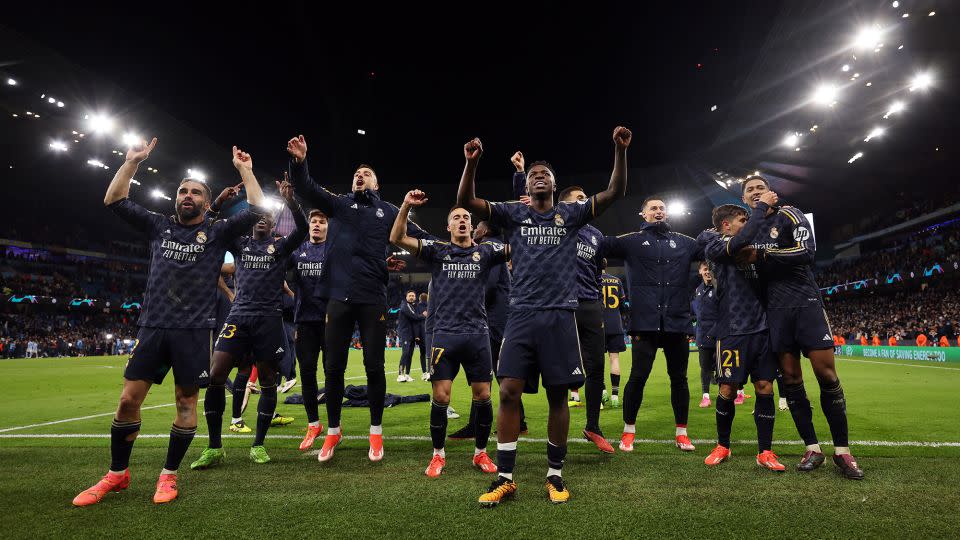 Real Madrid will play Bayern Munich in the Champions League final four. - Naomi Baker/Getty Images