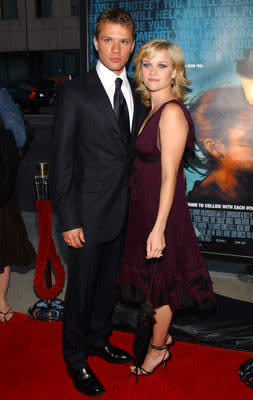 Ryan Phillipe and Reese Witherspoon at the Beverly Hills premiere of Lions Gate Films' Crash