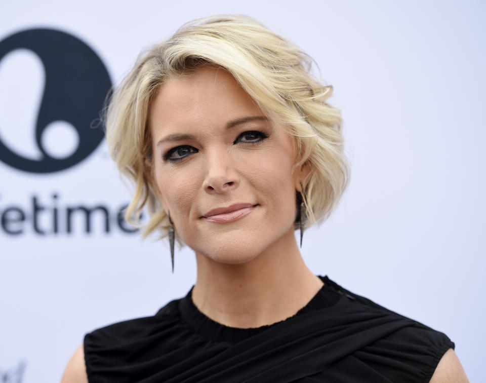 FILE - Megyn Kelly poses at The Hollywood Reporter's 25th annual Women in Entertainment Breakfast, Dec. 7, 2016, in Los Angeles. With the fourth Republican presidential primary debate scheduled for Wednesday, Dec. 6, 2023, the young NewsNation television network will almost certainly reach the largest audience in its history. Yet with two of the three debate moderators associated with conservative media and not NewsNation, including podcast star Megyn Kelly, the event threatens to be at odds with the centrist image the network is trying to cultivate. (Photo by Chris Pizzello/Invision/AP, File)