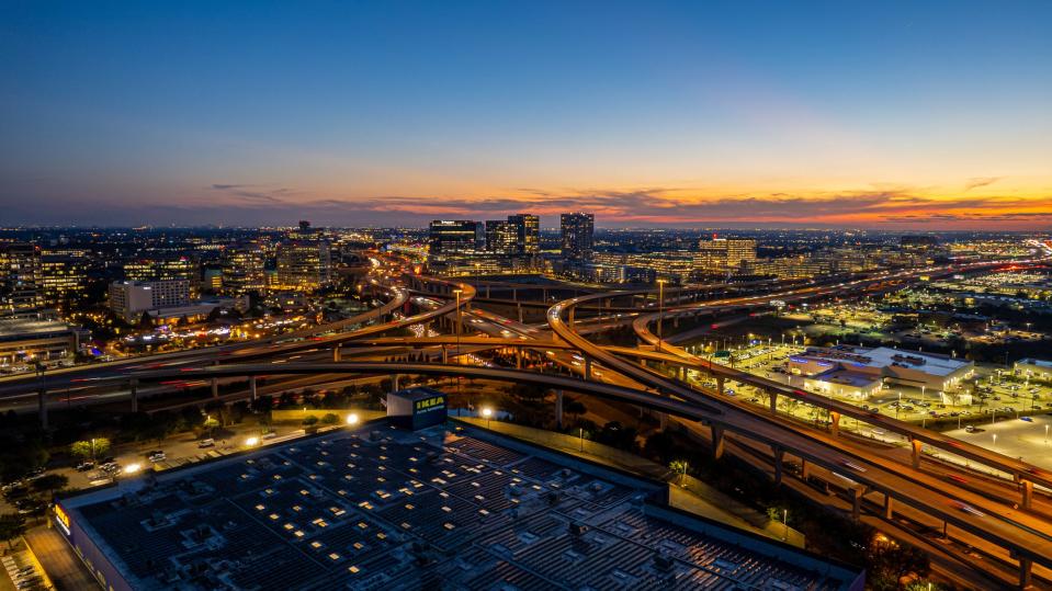 Frisco City Sunset Freeway