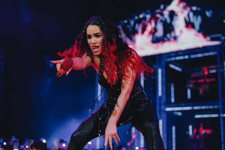 Lali Espósito en el Disciplina Tour