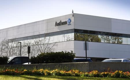 The office building of health insurer Anthem is seen in Newbury Park, California February 5, 2015. REUTERS/Gus Ruelas