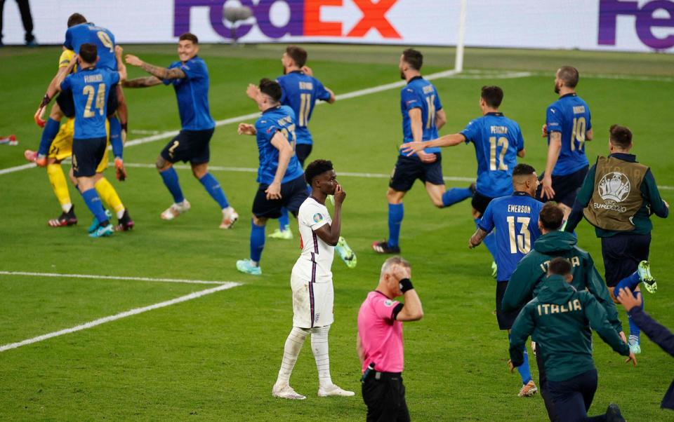 'If you are Sterling or Grealish, you cannot have a young kid go ahead of you': How football reacted to England's Euros penalty heartache - GETTY IMAGES