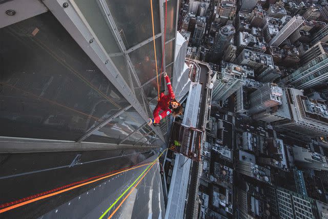 Renan Ozturk Jared Leto scales the Empire State Building