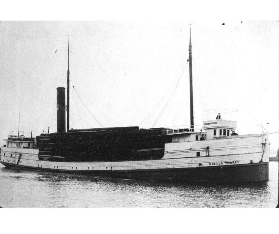 The Adella Shores — a wooden steamship loaded down with salt that vanished in 1909 as it rounded Whitefish Point during a fierce, Lake Superior gale — has been located.