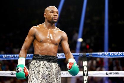 Floyd Mayweather is the No. 1 pound-for-pound fighter in the world. (AFP Photo/Al Bello)