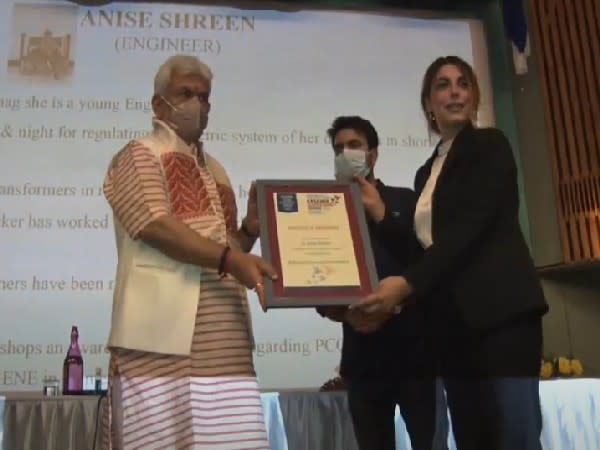 J-K Lieutenant Governor Manoj Sinha presented Kashmir Young Leadership Awards in Srinagar