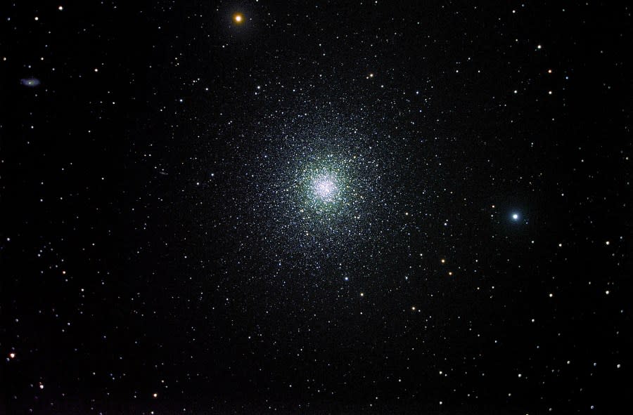 Great Globular Cluster M13 in the constellation Hercules