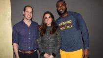 <p>When basketball star LeBron James put his arm around Kate Middleton for a photo, we can just imagine the royal aides taking a collective gasp. It turns out there's royal protocol for meeting a member of the family - and putting your arm around them isn't one. Apparently you're supposed to courtesy or bow, but touching is off limits.</p>