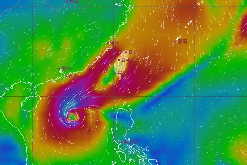 受到東北季風影響，各地低溫約19至21度。（圖／翻攝自中央氣象局）