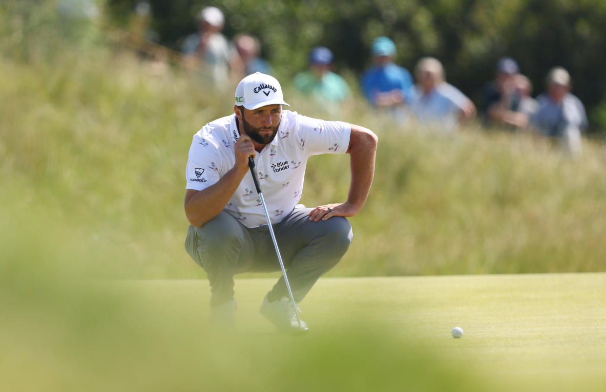 Jon Rahm at the 2021 British Open