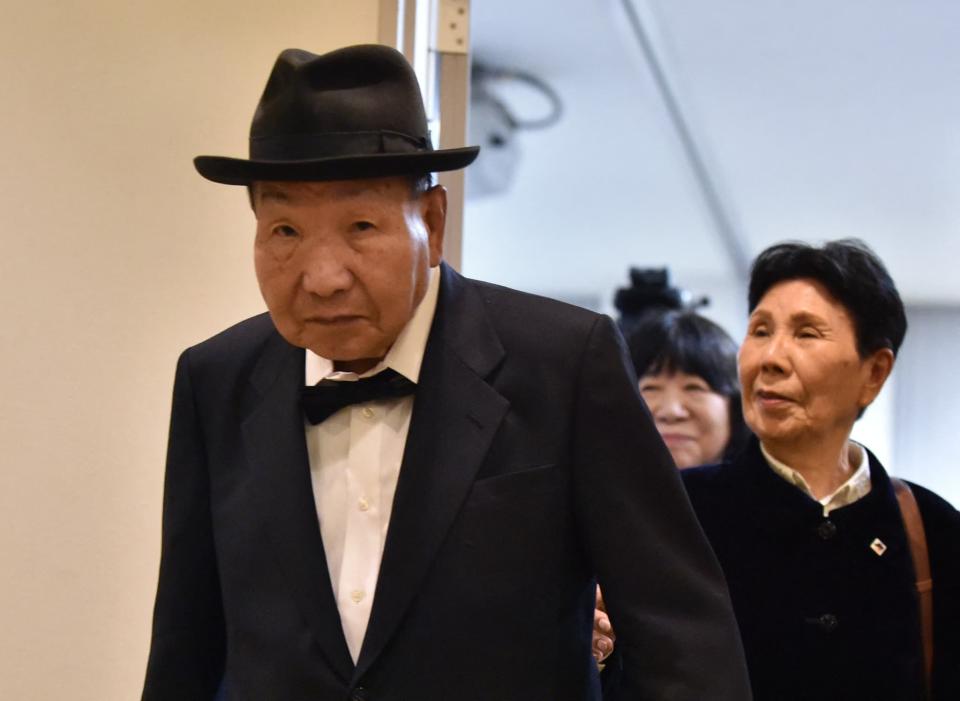 Iwao Hakamada, 87 ans, est considéré comme le plus ancien condamné à mort au monde - Kazuhiro NOGI / AFP