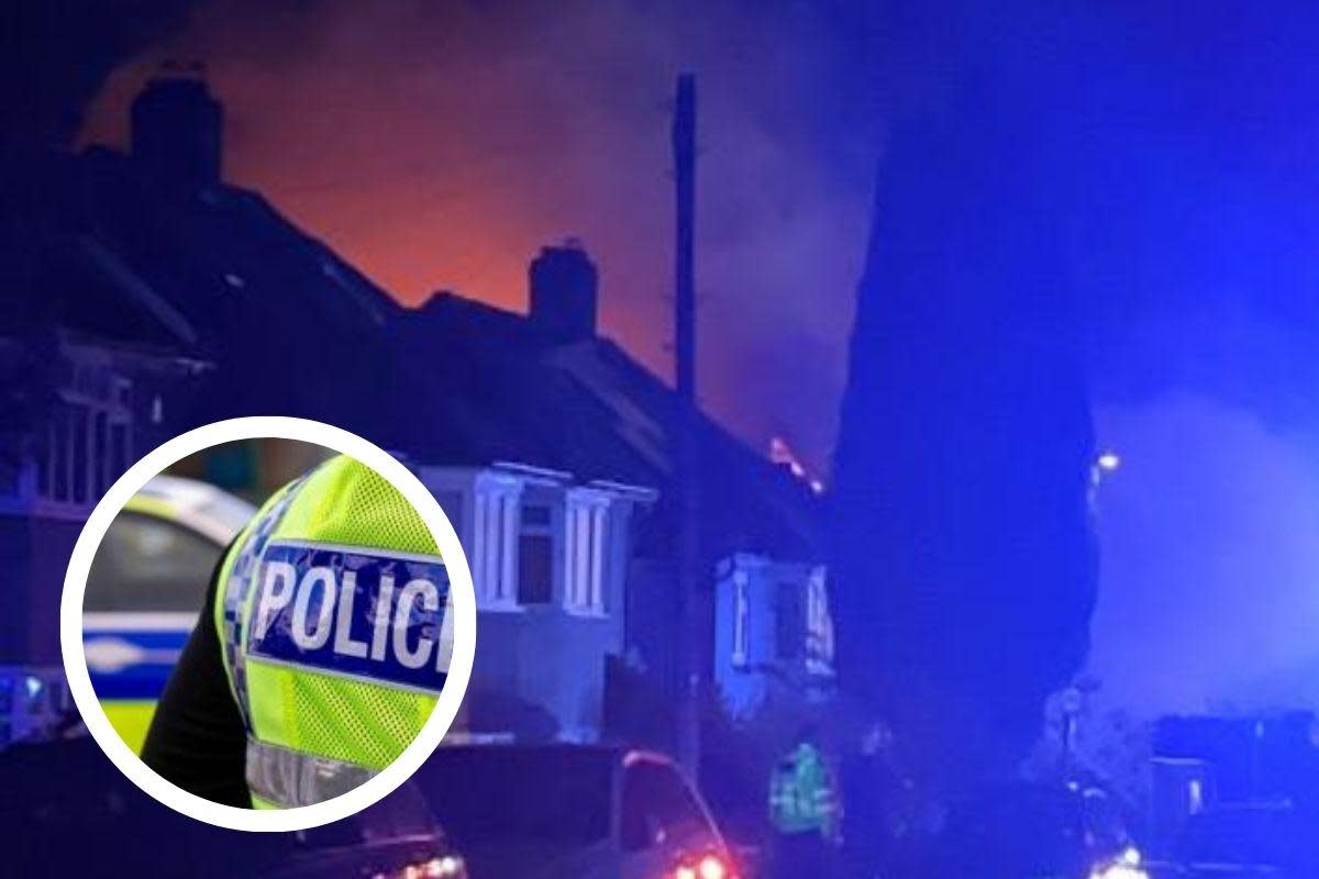 Officers were called to a house in Franklin Road in Headington at about 2am <i>(Image: Sonia Ahmed/Canva)</i>